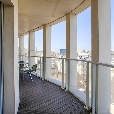 Appartamento Panoramic Unique View & Private Parking Caen